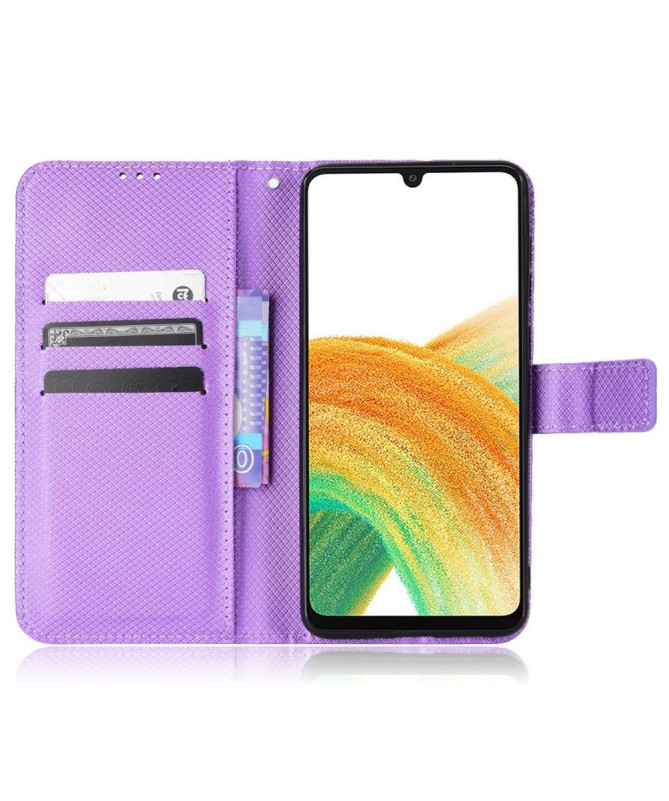 Étui Samsung Galaxy A33 5G Effet Cuir Texturé