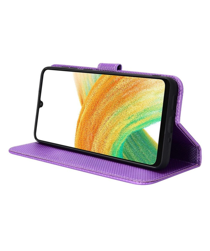Étui Samsung Galaxy A33 5G Effet Cuir Texturé