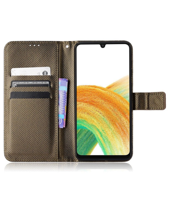 Étui Samsung Galaxy A33 5G Effet Cuir Texturé