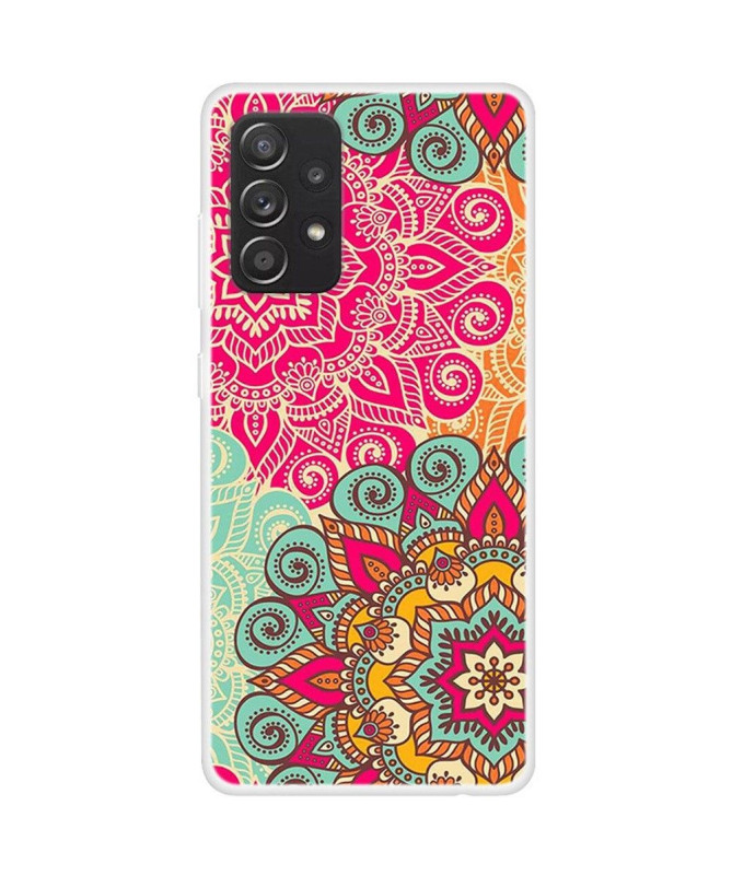 Coque Samsung Galaxy A33 5G Mandala Rétro