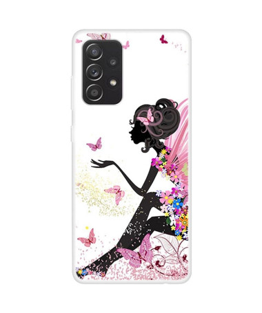 Coque Samsung Galaxy A33 5G Femme Papillon