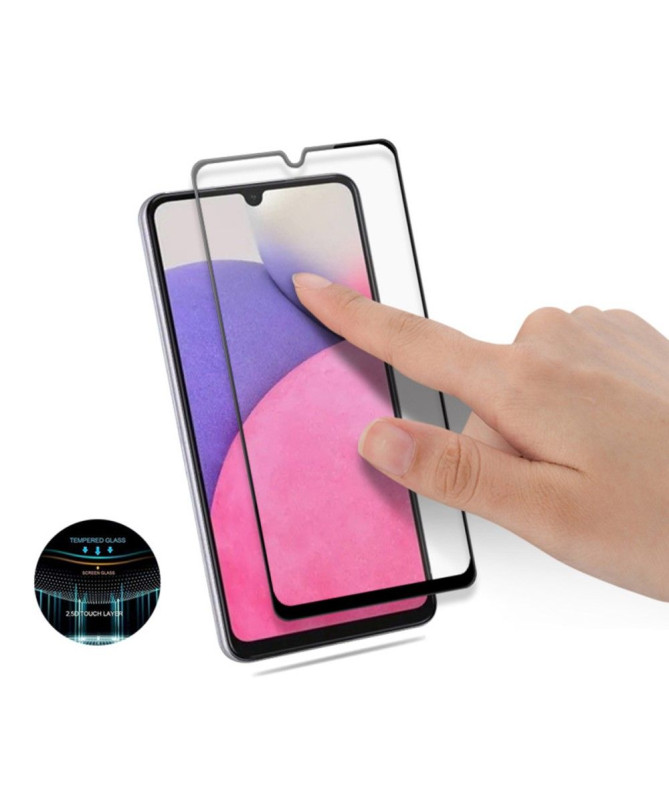 Protection d’écran Samsung Galaxy A33 5G en verre trempé full size