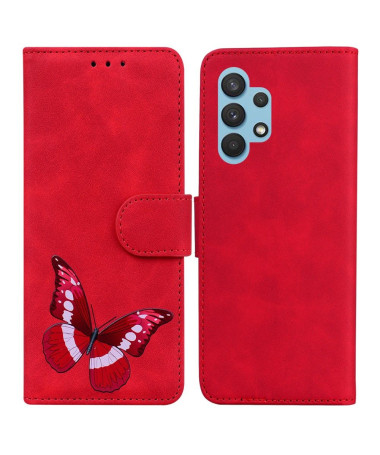 Housse Samsung Galaxy A32 4G Protection Papillon Coloré