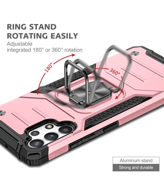 Coque Samsung Galaxy A32 4G Darius Robuste avec anneau rotatif