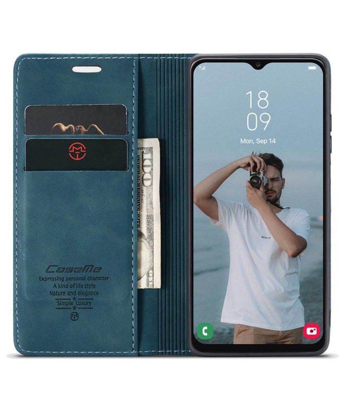 Housse Samsung Galaxy A13 CASEME 013 Series imitation cuir