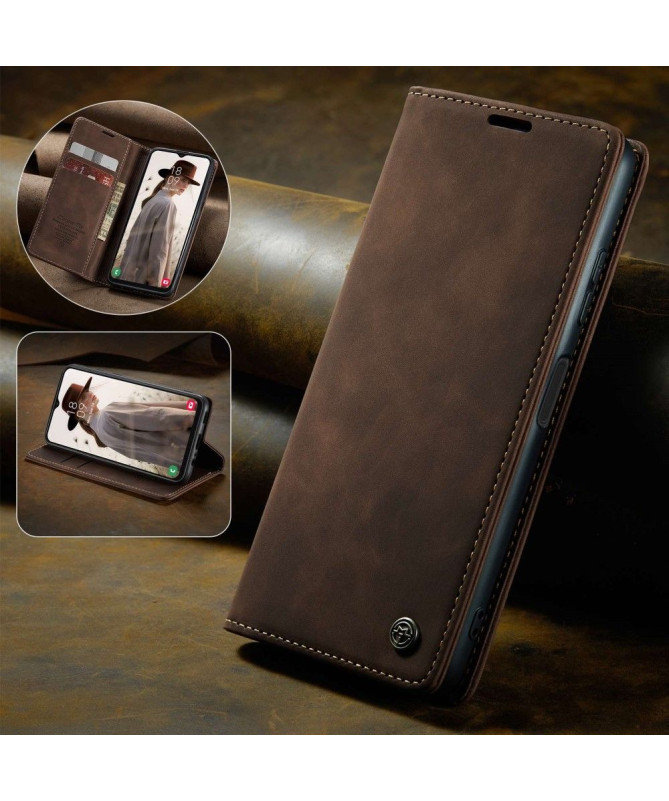 Housse Samsung Galaxy A13 CASEME 013 Series imitation cuir