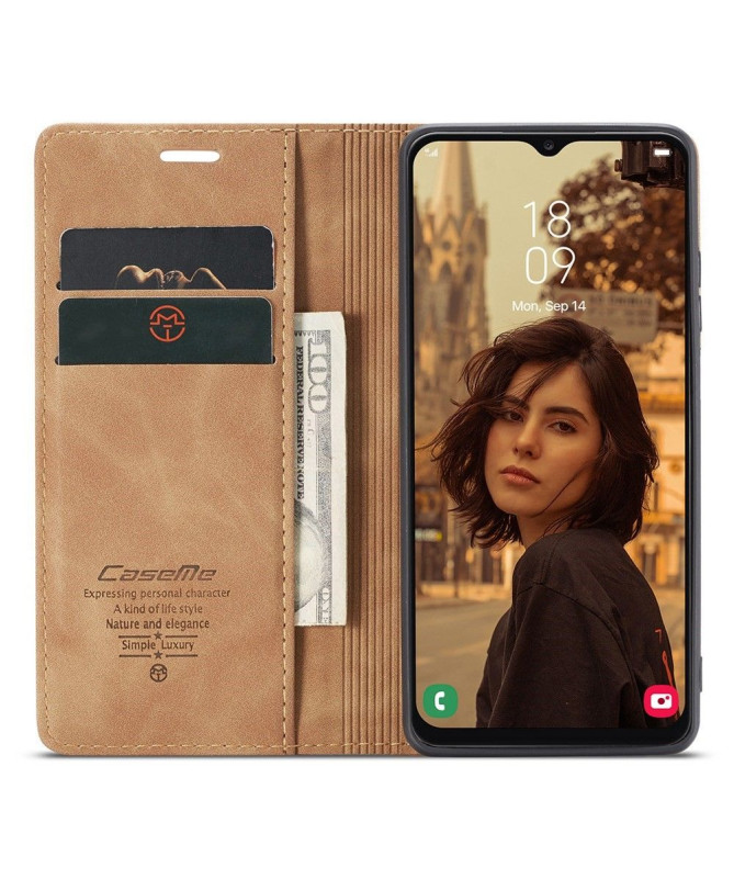 Housse Samsung Galaxy A13 CASEME 013 Series imitation cuir