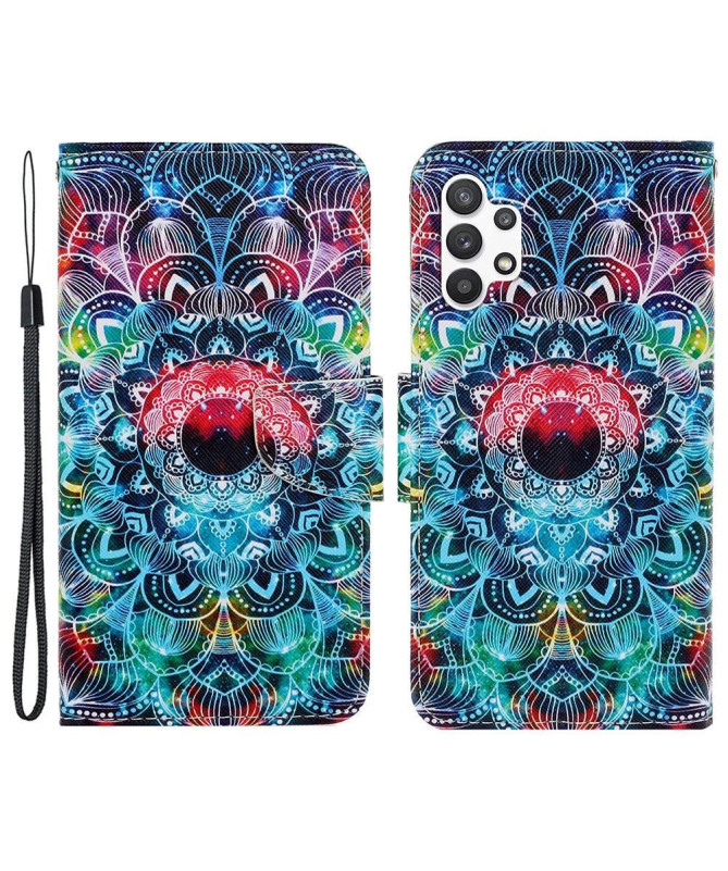 Housse Samsung Galaxy A13 4G Mandala Coloré