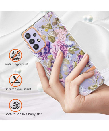 Coque Samsung Galaxy A13 La Pivoine violette