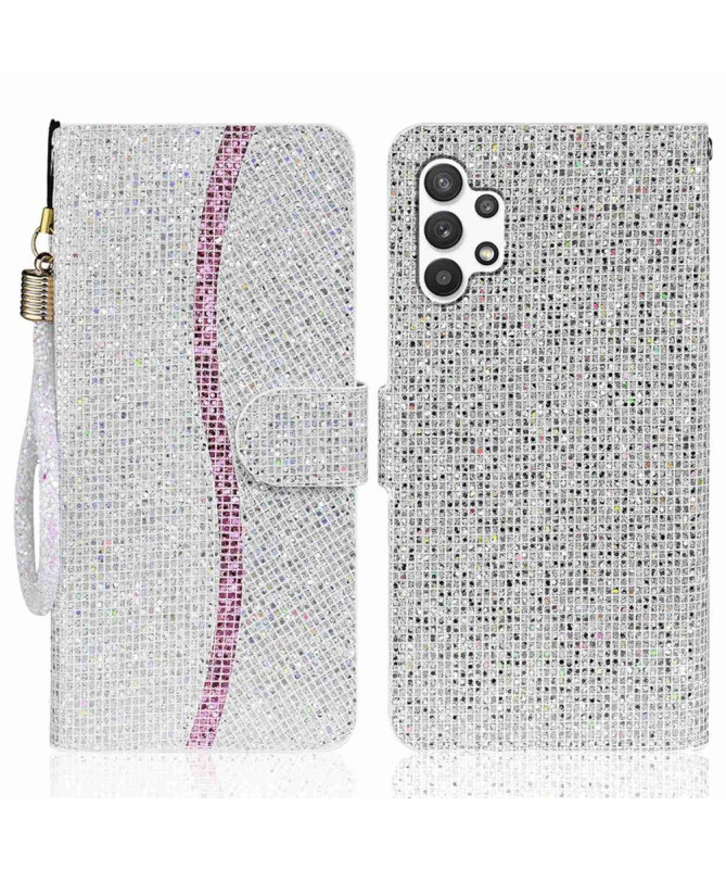 Housse Samsung Galaxy A13 Glitter Porte Cartes