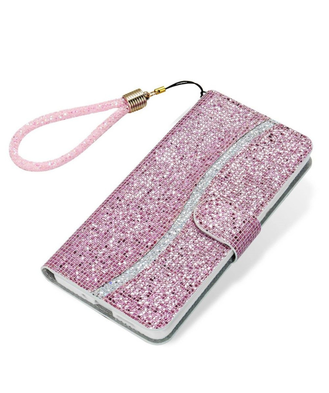 Housse Samsung Galaxy A13 Glitter Porte Cartes