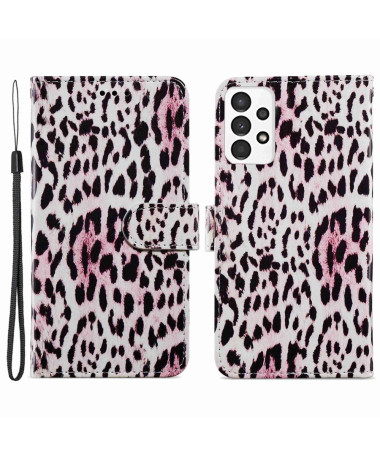 Housse Samsung Galaxy A13 Motif Leopard