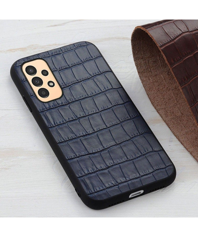 Coque Samsung Galaxy A13 Chic aspect peau de croco