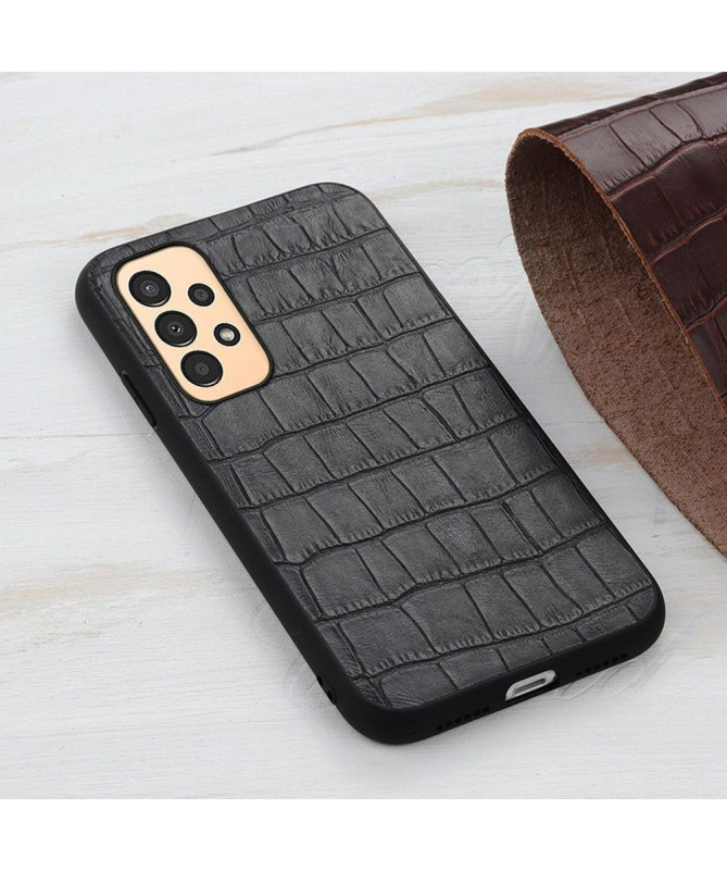 Coque Samsung Galaxy A13 Chic aspect peau de croco