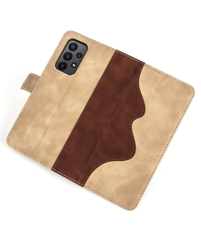 Housse Samsung Galaxy A23 5G Stand Folio Bicolore