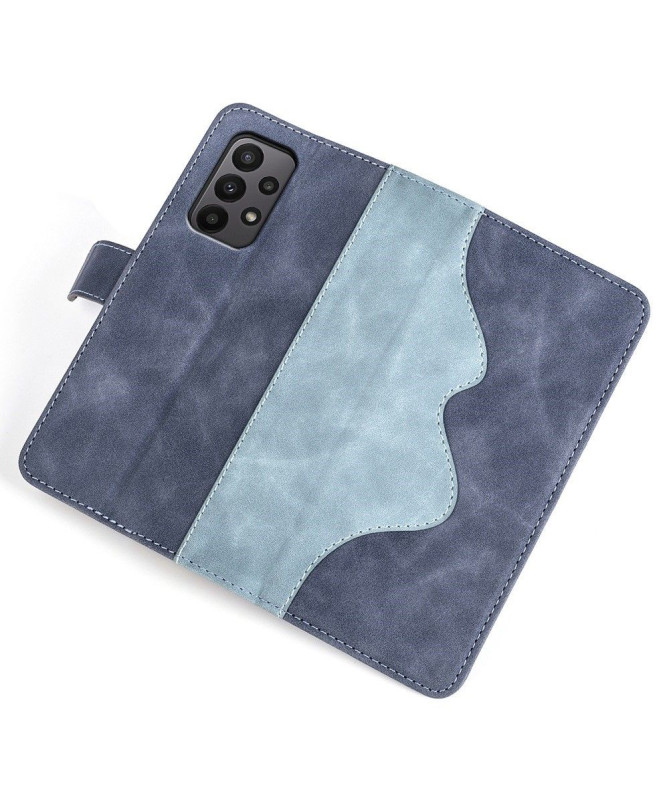 Housse Samsung Galaxy A23 5G Stand Folio Bicolore