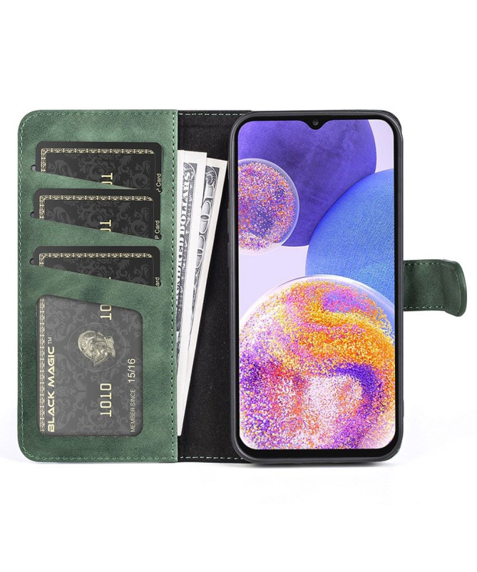 Housse Samsung Galaxy A23 5G Stand Folio Bicolore