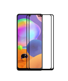 Protections d'écran Samsung Galaxy A31 en verre trempé Full Size (2 pièces)