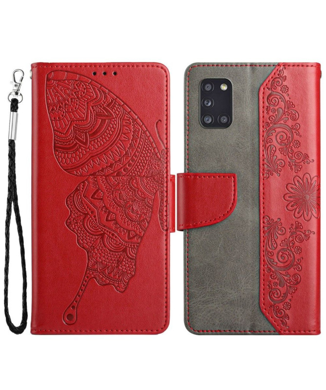 Étui Samsung Galaxy A31 Folio Papillon