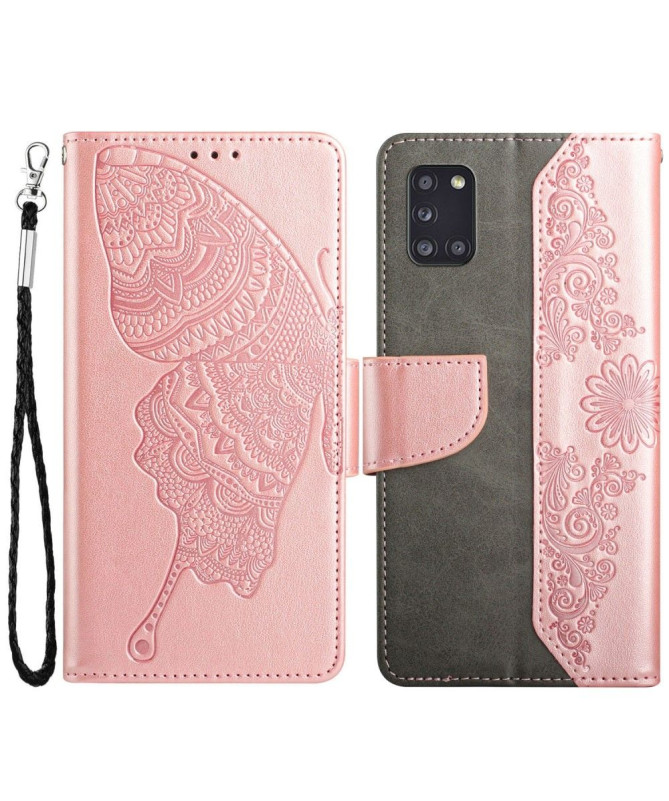 Étui Samsung Galaxy A31 Folio Papillon