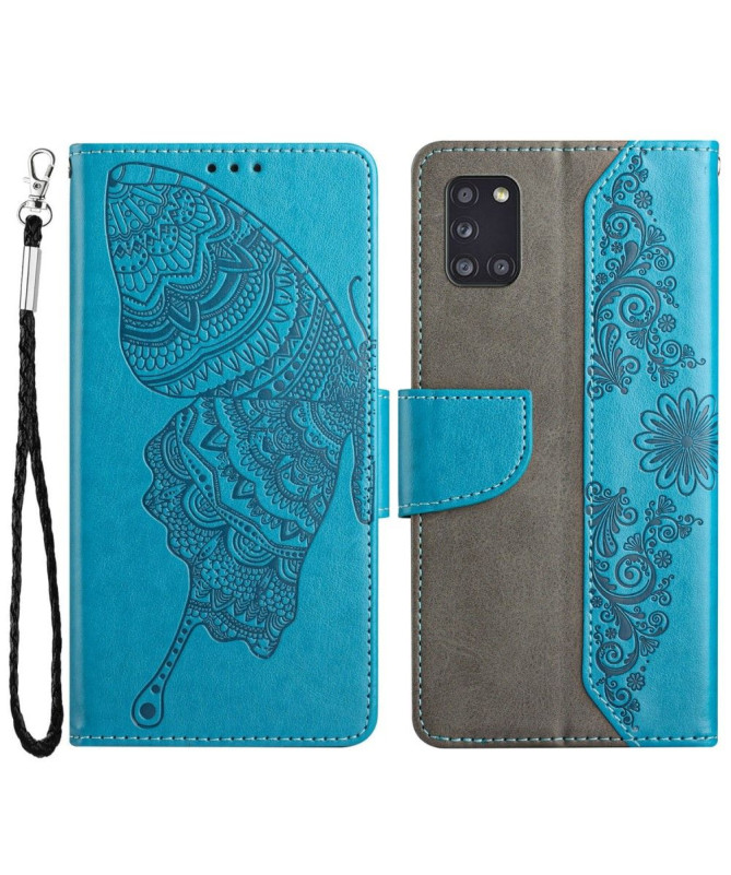Étui Samsung Galaxy A31 Folio Papillon