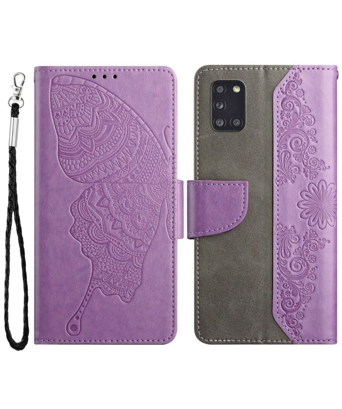Étui Samsung Galaxy A31 Folio Papillon