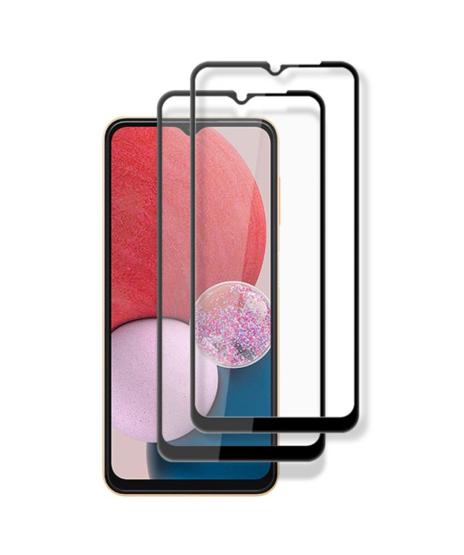 Protections d'écran Samsung Galaxy A13 4G en verre trempé Full Size (2