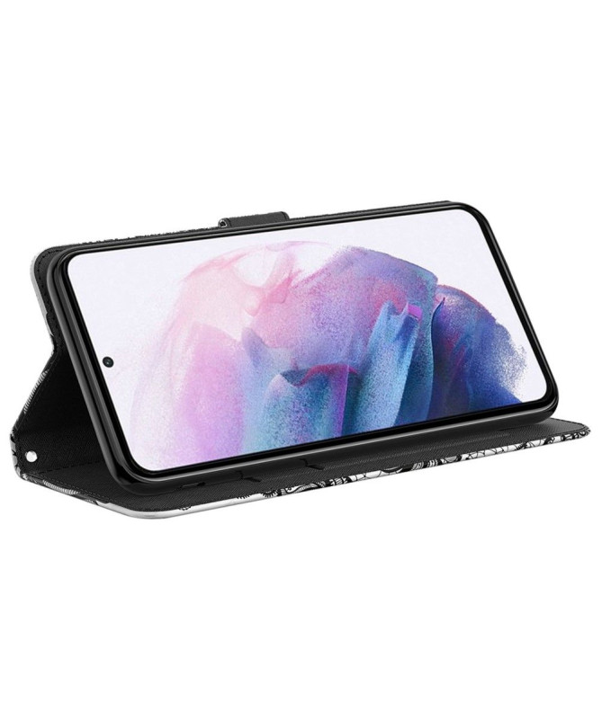 Housse Samsung Galaxy A13 Fleurs Dentelle
