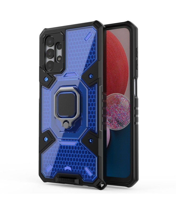 Coque Samsung Galaxy A13 Nid d'Abeille avec Anneau