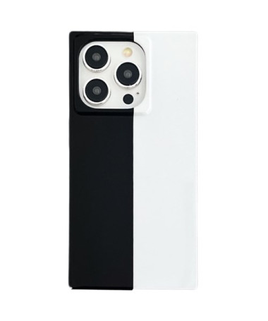 Coque iPhone 15 Pro Noir et Blanc