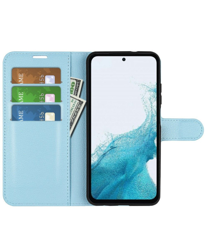 Housse Samsung Galaxy A54 5G portefeuille style cuir