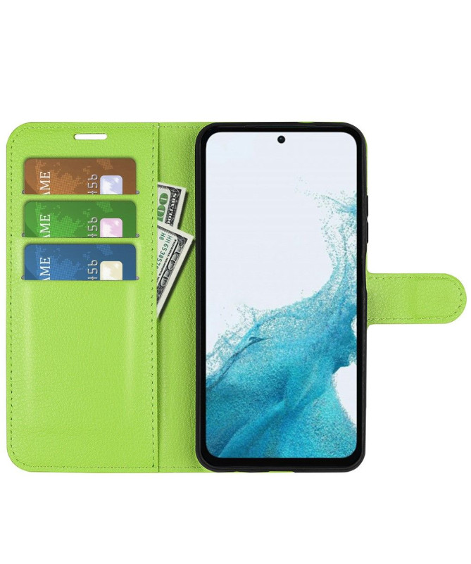Housse Samsung Galaxy A54 5G portefeuille style cuir