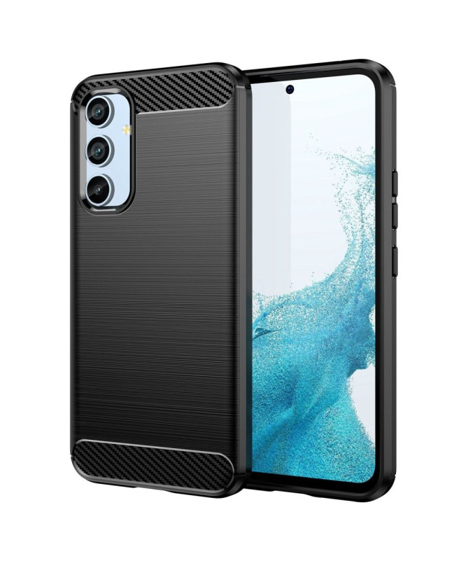 Coque Samsung Galaxy A54 5G effet brossé silicone