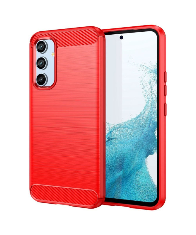 Coque Samsung Galaxy A54 5G effet brossé silicone