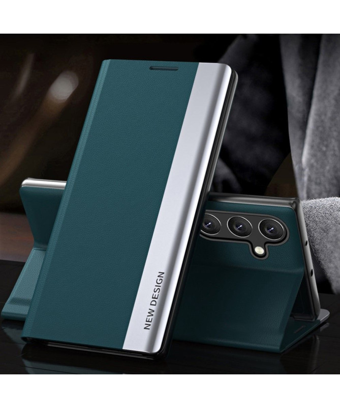 Etui Samsung Galaxy A54 5G Business effet cuir Magnet