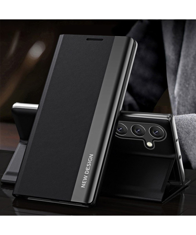 Etui Samsung Galaxy A54 5G Business effet cuir Magnet