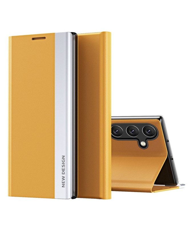 Etui Samsung Galaxy A54 5G Business effet cuir Magnet