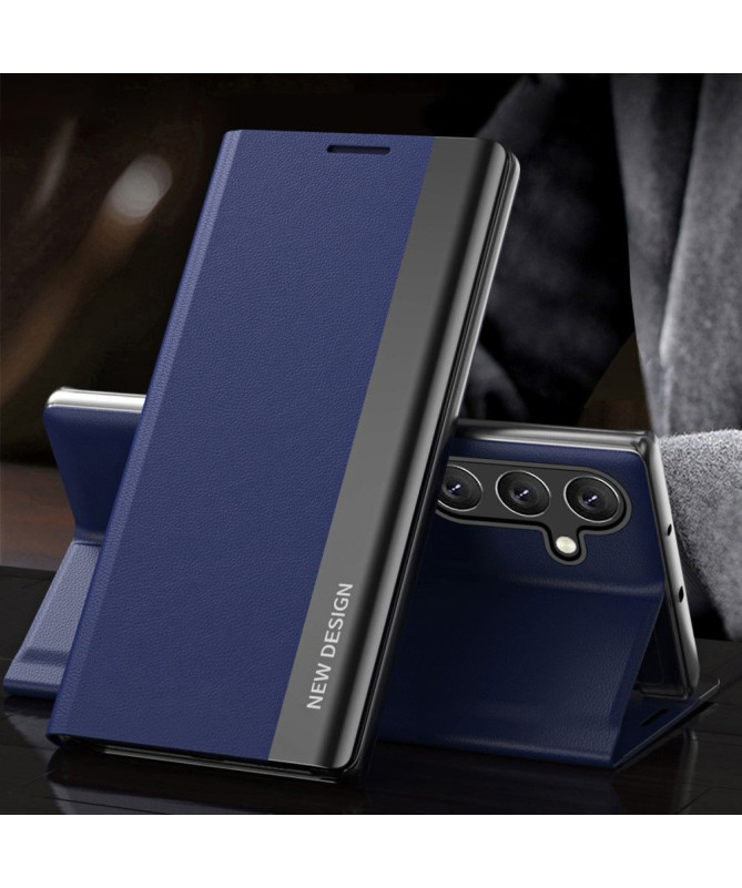 Etui Samsung Galaxy A54 5G Business effet cuir Magnet