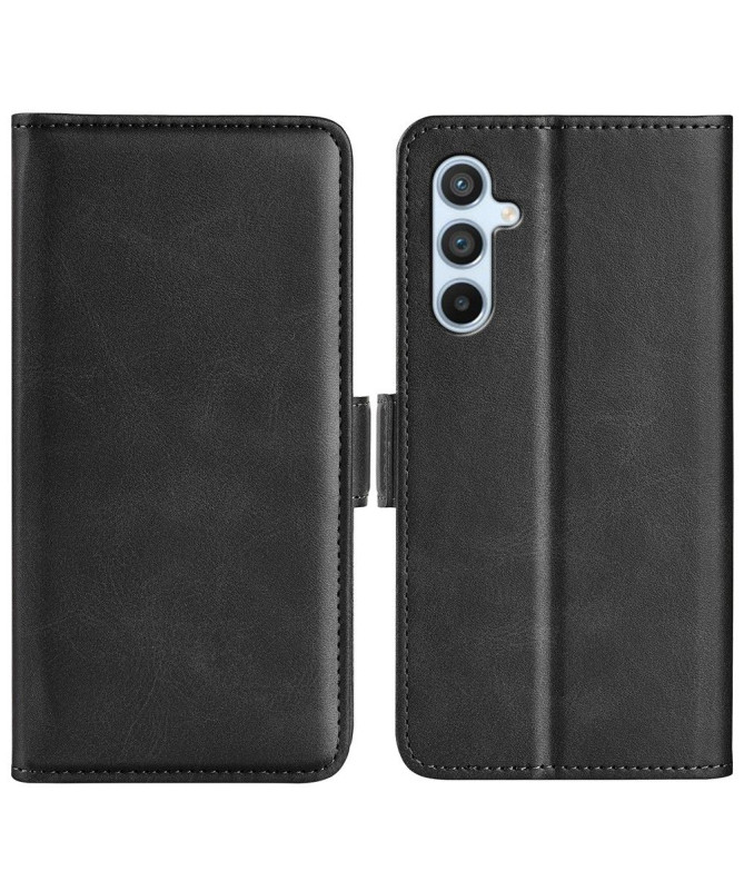 Étui portefeuille revêtement simili cuir mat pour Samsung Galaxy A54 5