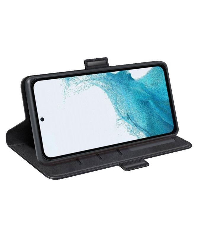 Étui portefeuille revêtement simili cuir mat pour Samsung Galaxy A54 5