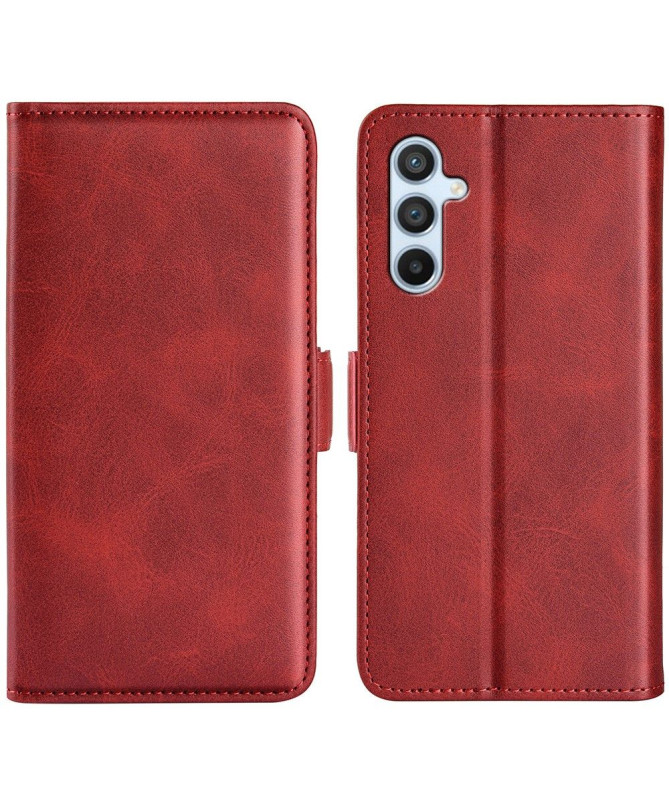 Étui portefeuille revêtement simili cuir mat pour Samsung Galaxy A54 5