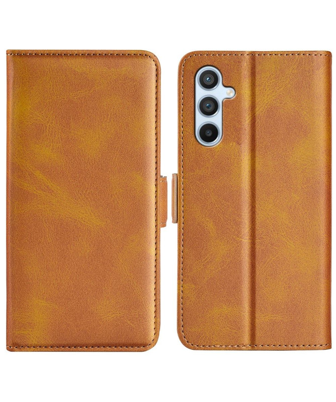 Étui portefeuille revêtement simili cuir mat pour Samsung Galaxy A54 5