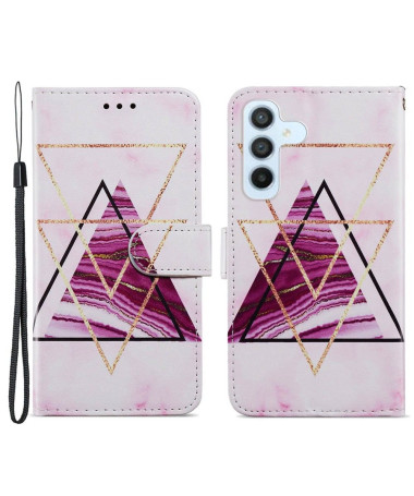 Housse Samsung Galaxy A34 5G Design Triangles