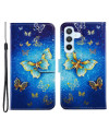 Housse Samsung Galaxy A34 5G Golden Butterfly