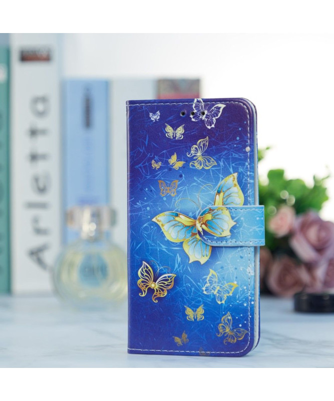 Housse Samsung Galaxy A34 5G Golden Butterfly