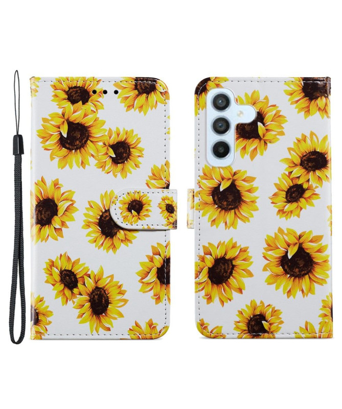 Housse Samsung Galaxy A34 5G Tournesol Fleur