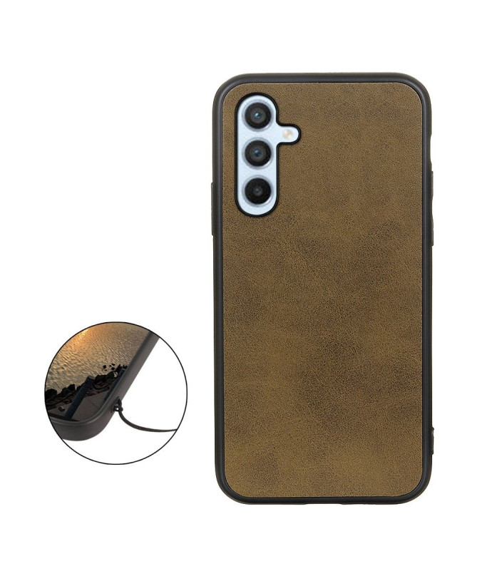 Coque Samsung Galaxy A54 5G Jazz simili cuir vintage