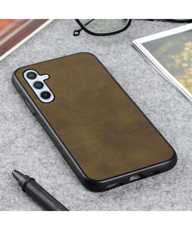 Coque Samsung Galaxy A54 5G Jazz simili cuir vintage