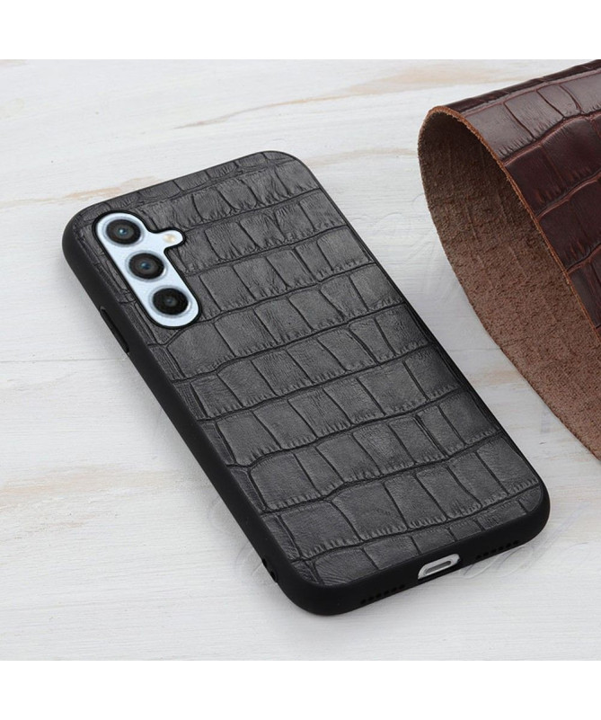 Coque Samsung Galaxy A54 5G Cuir aspect peau de croco