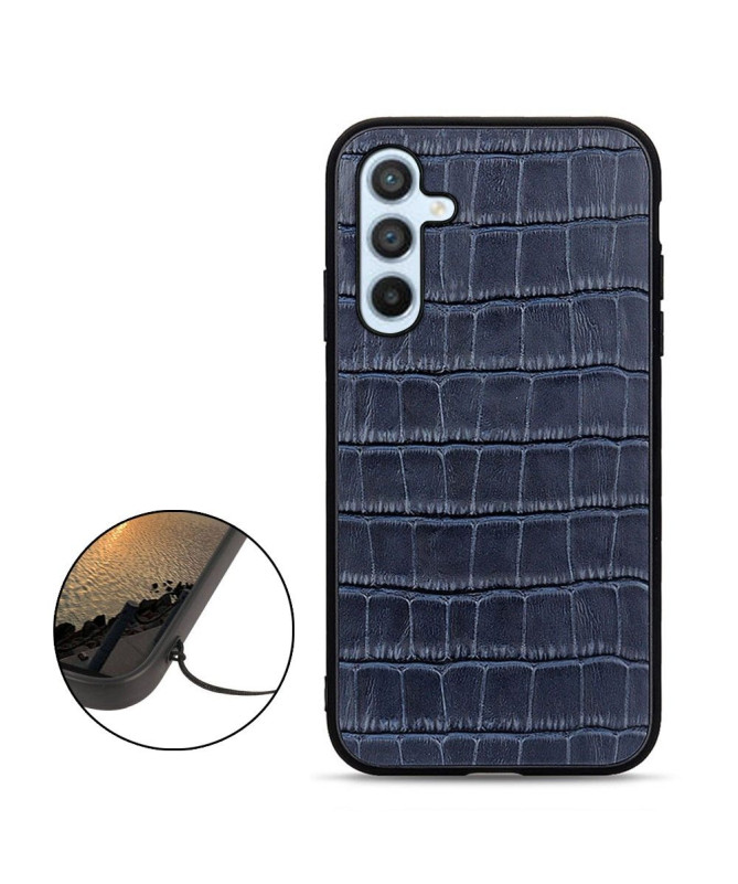 Coque Samsung Galaxy A54 5G Cuir aspect peau de croco